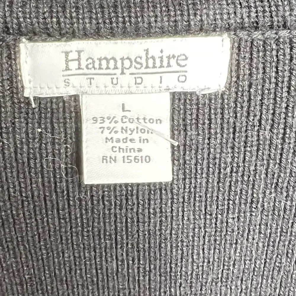 Vintage Hampshire‎ Black Cardigan Sweater